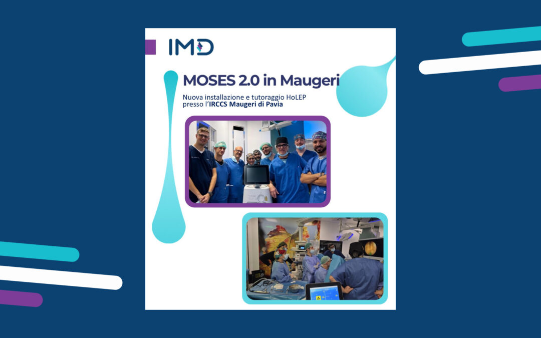 Un nuovo traguardo per l’innovazione in urologia: MOSES 2.0 all’IRCCS Maugeri di Pavia