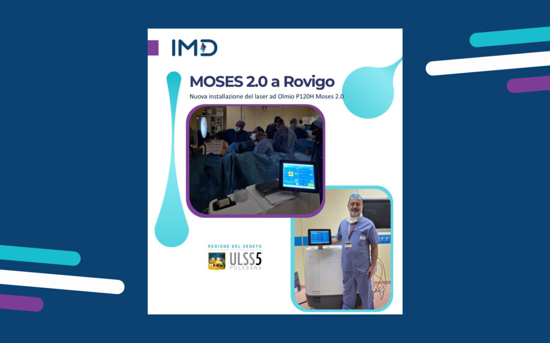 Nuova installazione a Rovigo: laser MOSES 2.0 in AULSS 5 Polesana