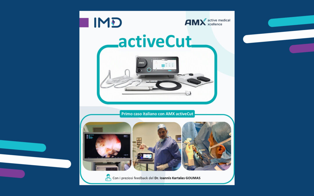 IMD porta in Italia il nuovo morcellatore AMX activeCut